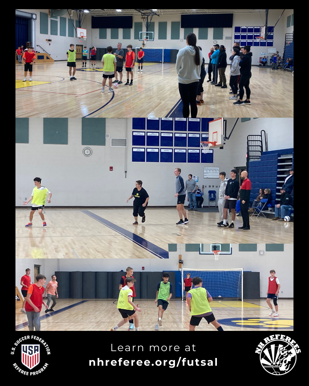 Eleven New Futsal Referees Join New Hampshire Referee Team